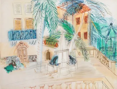 Couple Sur Un Banc Place Dhyeres