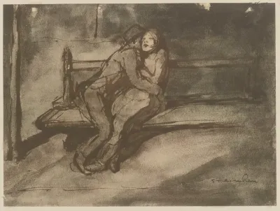 Couple Sur Un Banc