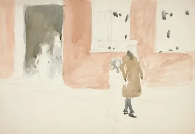 Couple Taking A Stroll