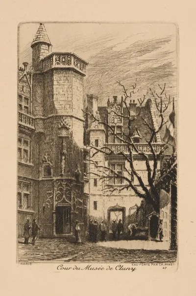 Cour Du Musee De Cluny