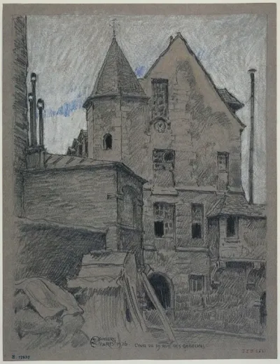 Cour Dune Maison 19 Rue Des Gobelins