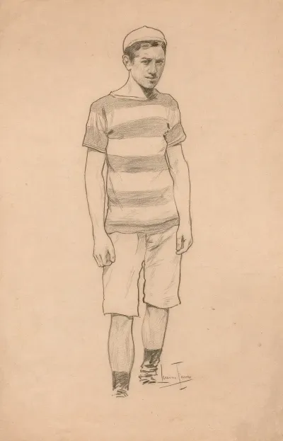 Coureur De Demi Fond Julien Borel