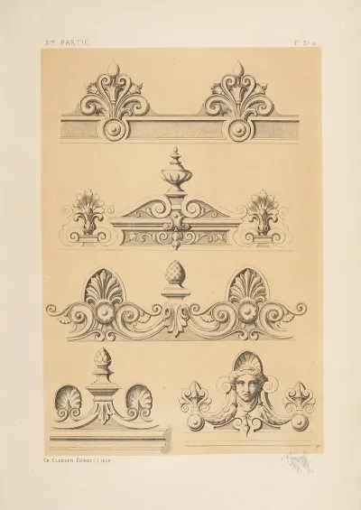 Couronnement De Cheneaux