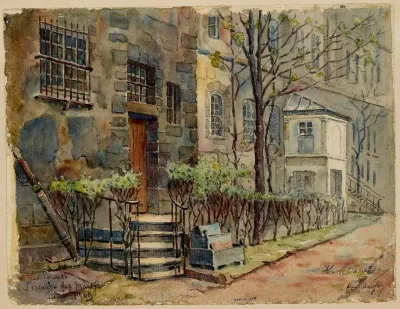 Couvent Des Carmes Escalier Des Martyrs Rue De Vaugirard