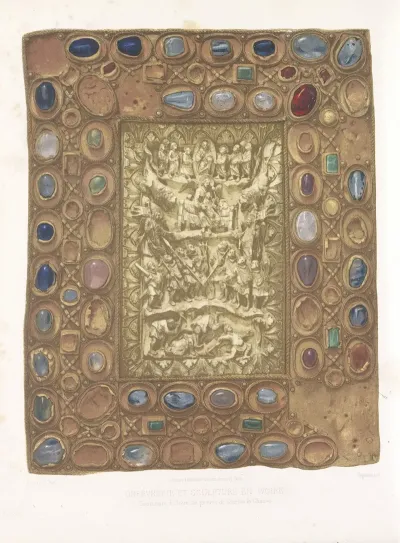 Couverture Du Livre De Prieres De Charles Le Chauve