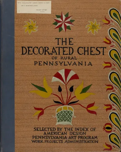 Cover For Proposed Portfolio Decorated Chests Of Rural Pennsylvania