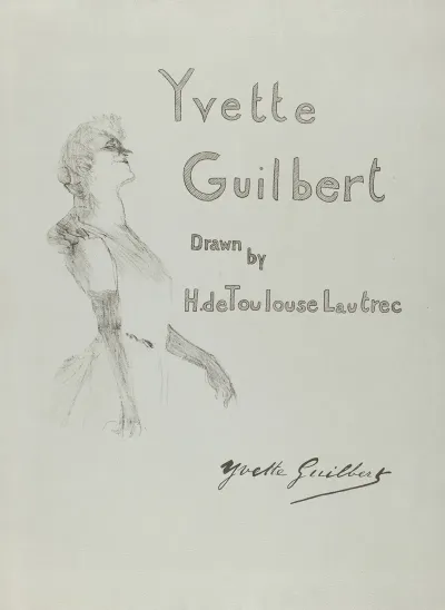 Cover Yvette Guilbert