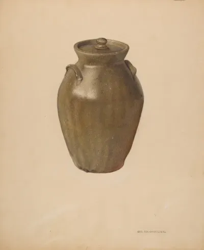Covered Jar 2