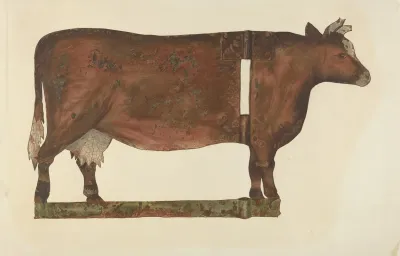 Cow Weather Vane 4