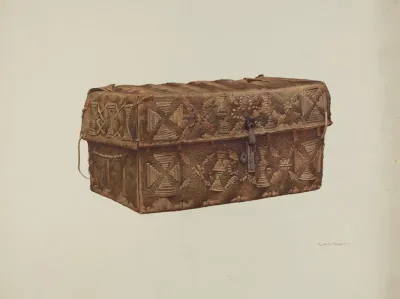 Cowhide Trunk 2