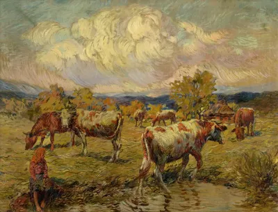 Cows Grazing 2