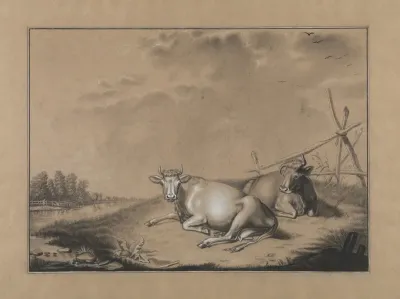Cows In A Landscape 5