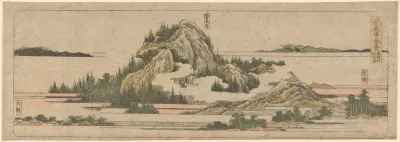 Crags With Snow And Foliage