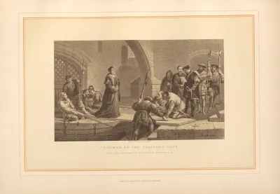 Cranmer At The Traitors Gate Frederick Goodall