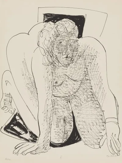 Crawling Woman