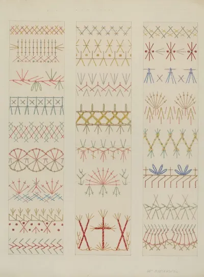Crazy Quilt Stitches 2