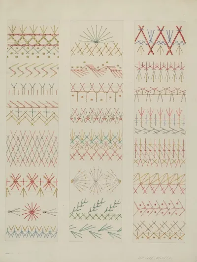 Crazy Quilt Stitches