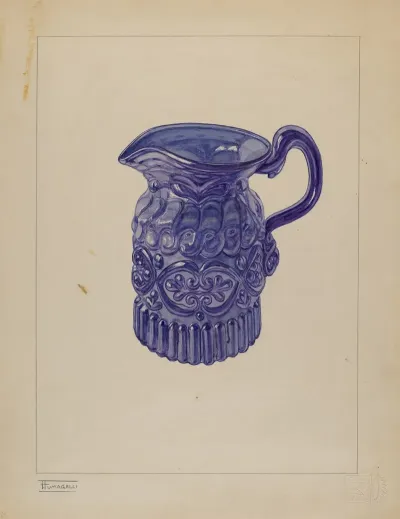 Cream Pitcher 6