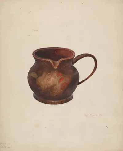 Cream Pitcher 8