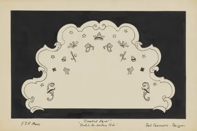 Created Equal Sketch No 10 Sketch For Lantern Slide Frame