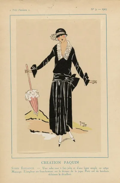 Creation De Paquin Sobre Elegance