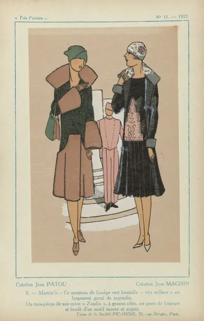 Creation Jean Patou Maxims