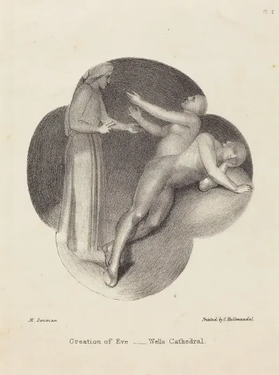Creation Of Eve From Wells Cathedral