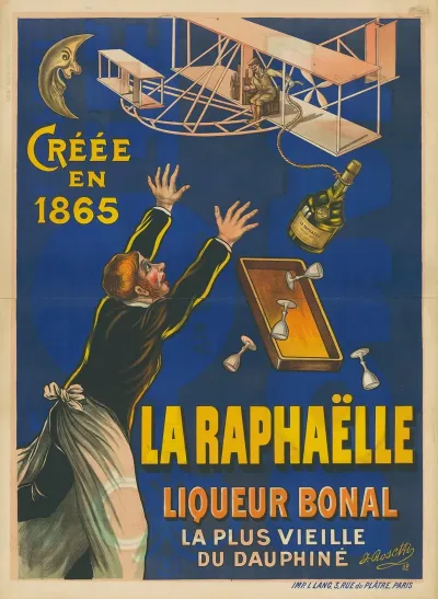 Creee En 1865 La Raphaelle Liqeur Bonal