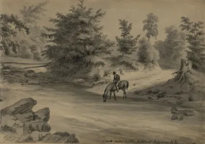 Creek Near Little Falls Of Potomac R Washington