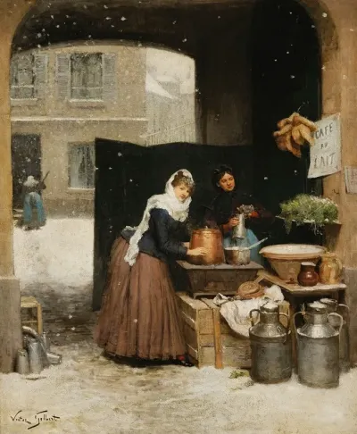 Cremiere En Hiver