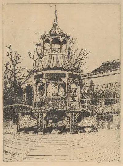 Cremorne Gardens Chelsea Bandstand