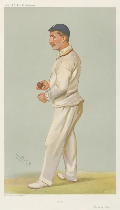 Cricket Father Mr C M Wells 10 July 1907