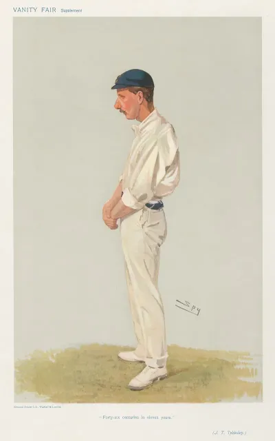 Cricket Forty Six Centuries In Eleven Years J T Tyldesley 8 August 1906