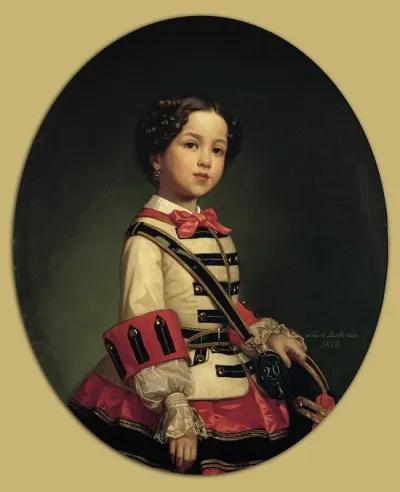 Cristina De Roncali Y Gaviria The Little Marquise Of Roncali