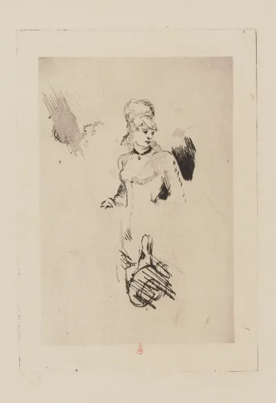 Croquis De Femme Inacheve
