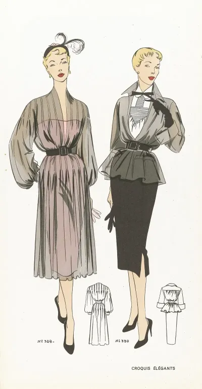 Croquis Elegants