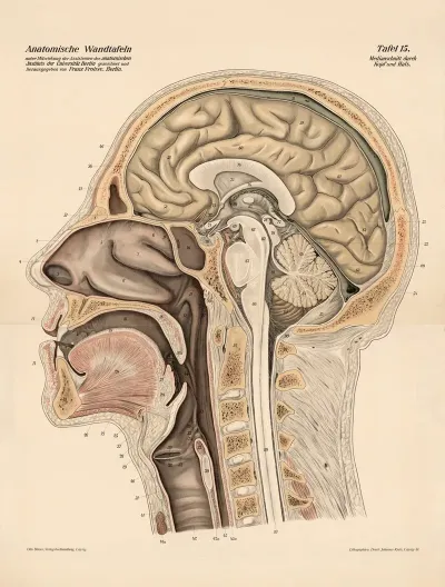 Cross Section Of Head And Neck