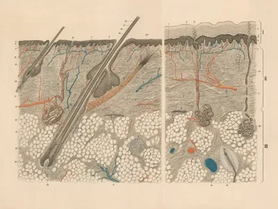 Cross Section Of Human Skin