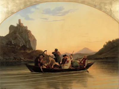 Crossing At Schreckenstein