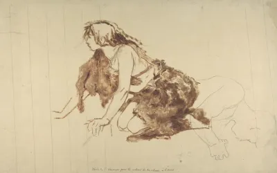 Crouching Woman