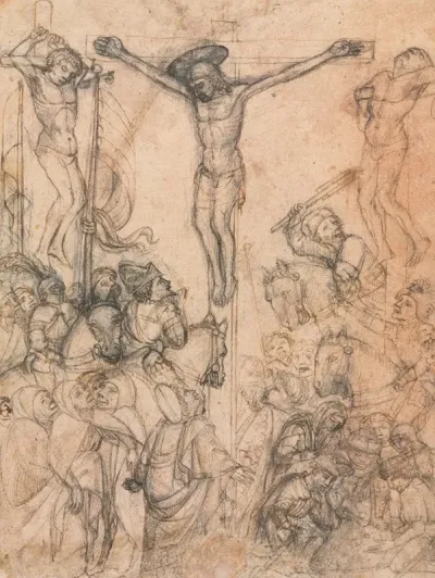 Crucifixion With The Two Thieves