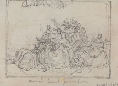 Crusaders In Front Of Jerusalem