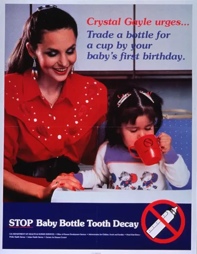 Crystal Gayle Urges Trade A Bottle For A Cup By Your Babys First Birthday