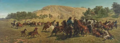 Csikos Working Wild Hungarian Horses