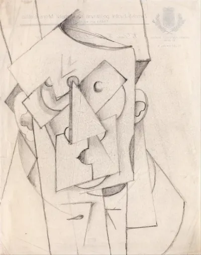 Cubist Composition The Head