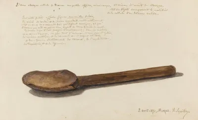 Cuillere De Bois De La Prison Maza