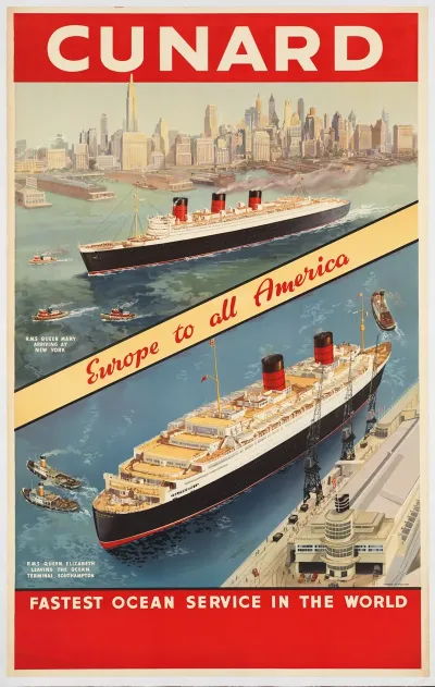 Cunard Fastest Ocean Service In The World