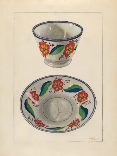 Cup And Saucer 4
