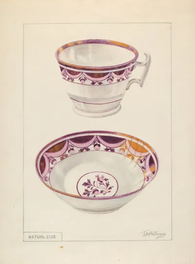 Cup And Saucer 8