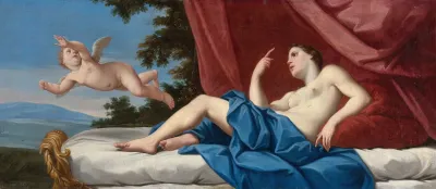 Cupid Fleeing From The Wounded Venus